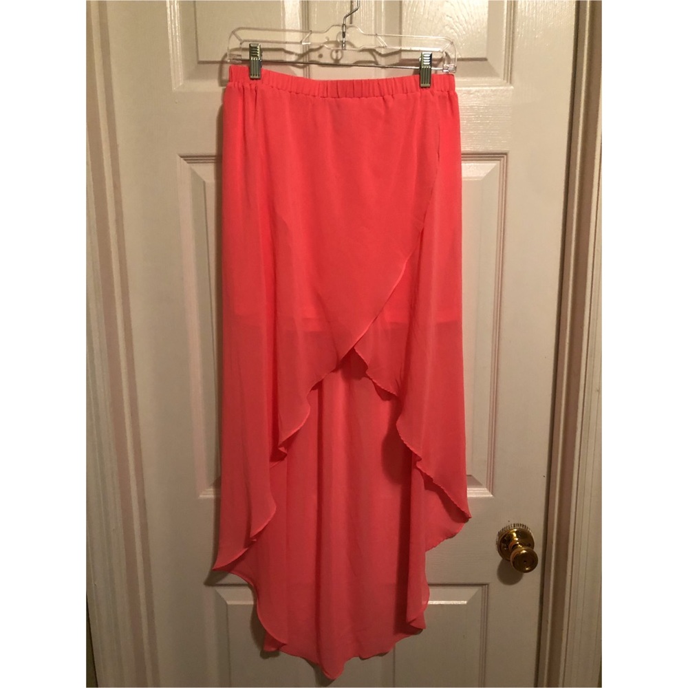 H&M/Divided high low skirt size 10